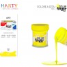 Harty Colori a dita 6 colori da 50 ml in barattoli per bambini lava...