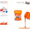 Harty Colori a dita 6 colori da 50 ml in barattoli per bambini lava...