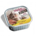 Set 32 Confezioni Miglior Gatto Sterelized patè con pollo e prosciutto 100 gr