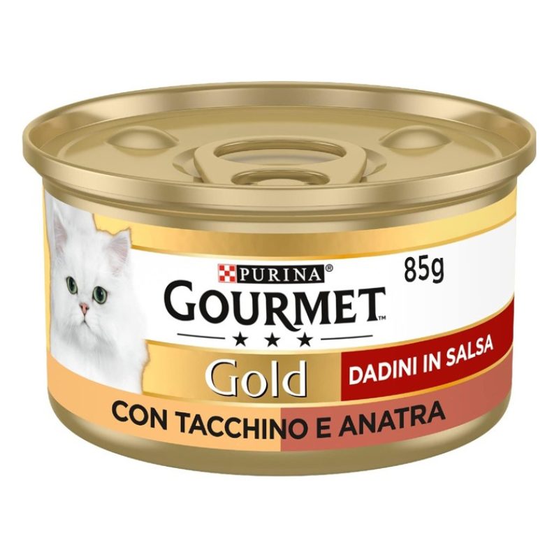 Purina Gourmet Gold da 24 lattine 85g umido per Gatti Purina gusto ...