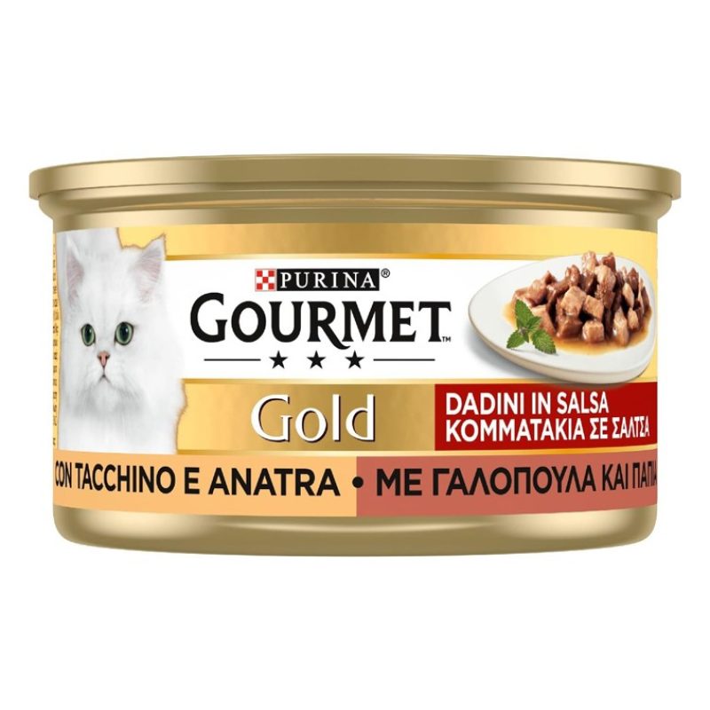 Purina Gourmet Gold da 24 lattine 85g umido per Gatti Purina gusto ...