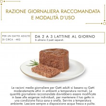 Purina Gourmet Gold Mousse cibo umido Gatto con fegato, 24 Lattine da 85 g