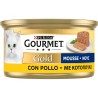 Purina Purina Gourmet Gold Mousse cibo umido Gatto con pollo, 24 La...