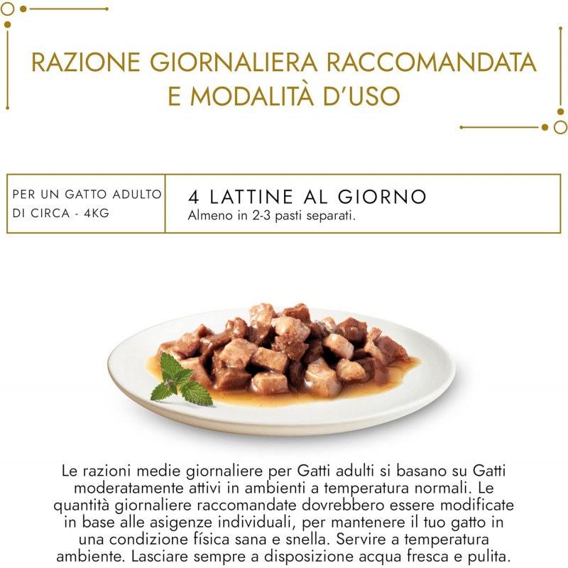Purina Gourmet Gold da 24 lattine 85g umido per Gatti Purina gusto ...