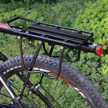 Portapacchi Bici Posteriore MTB Robusto Universale Bicicletta Riflettore Sedile