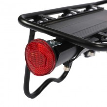 Portapacchi Bici Posteriore MTB Robusto Universale Bicicletta Riflettore Sedile