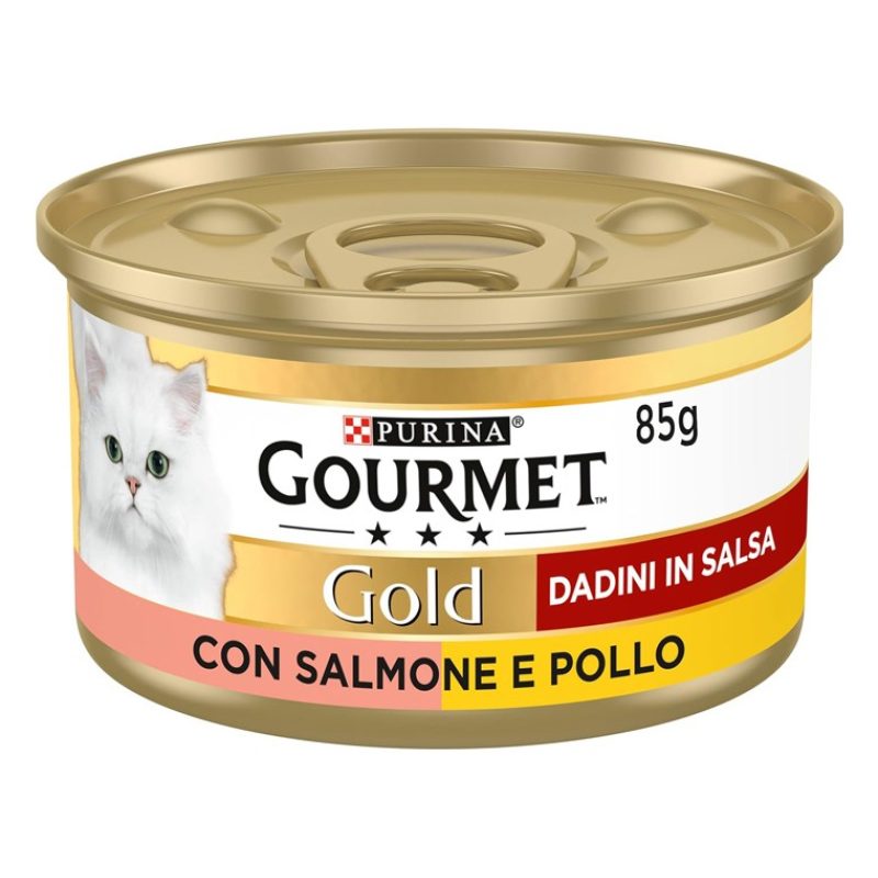 Purina Gourmet Gold da 24 lattine 85g umido per Gatti Purina gusto ...
