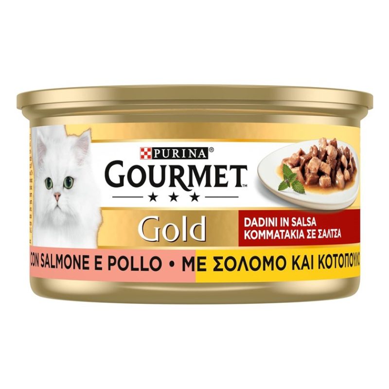 Purina Gourmet Gold da 24 lattine 85g umido per Gatti Purina gusto ...