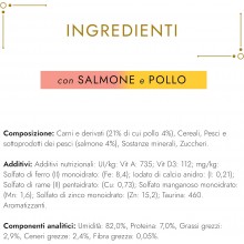 Gourmet Gold da 24 lattine 85g umido per Gatti Purina gusto di salmone e pollo