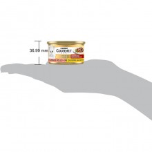 Gourmet Gold da 24 lattine 85g umido per Gatti Purina gusto di salmone e pollo