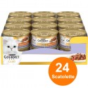 Gourmet Gold da 24 lattine 85g umido Gatti Purina vitello in salsa con verdure