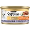 Purina Gourmet Gold da 24 lattine 85g umido Gatti Purina vitello in...