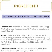 Gourmet Gold da 24 lattine 85g umido Gatti Purina vitello in salsa con verdure