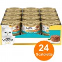 Gourmet Gold Tortini con Tonno 85 gr 24 scatolette gatto gatti cibo umido