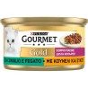 Purina Gourmet Gold Tortini con Coniglio e Fegato 85 gr 24 scatolet...