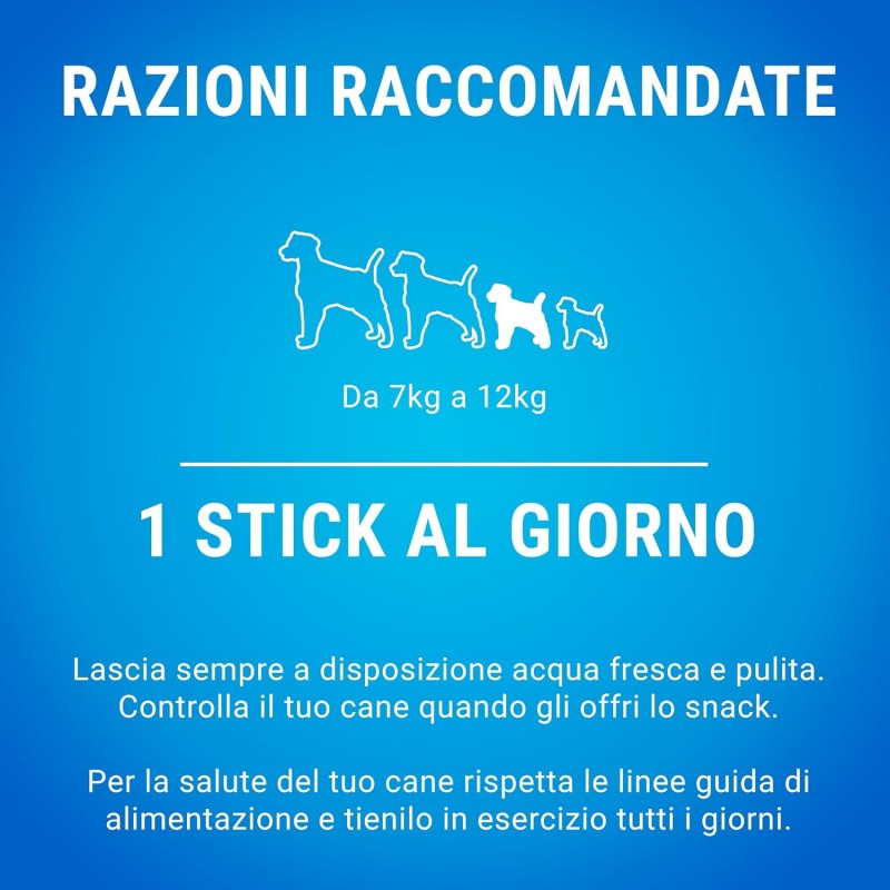 Purina Purina Dentalife igiene orale cane 42 Sticks pulisce denti c...