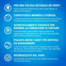 Purina Dentalife igiene orale cane 42 Sticks pulisce denti cani taglia small