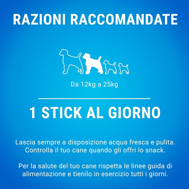 Purina Purina Dentalife igiene orale cane 30 Sticks pulisce denti c...