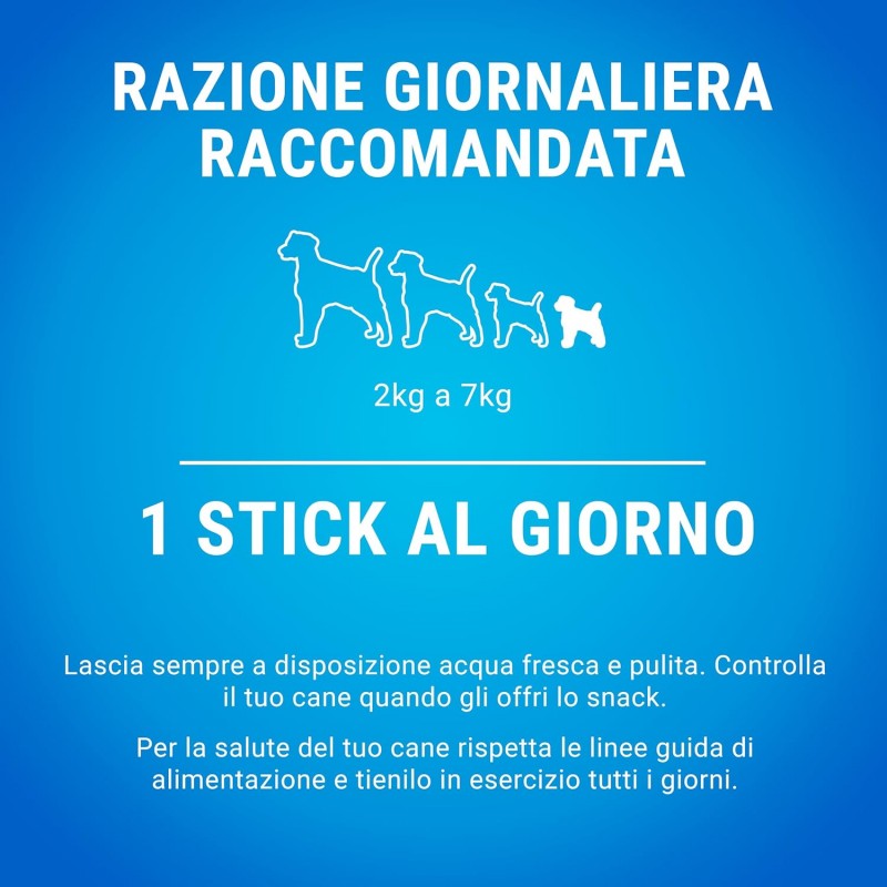 Purina Purina Dentalife igiene orale cane 42 Sticks pulisce denti c...