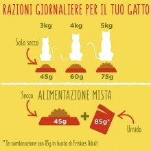 FRISKIES croccantini per gatto adulto al gusto manzo pollo e verdure c