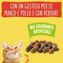 FRISKIES Crocchette gatto croccantini per gatti adulti manzo pollo verdure 400g