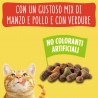 Purina Friskies Crocchette Gatto Croccantini per Gatti Adulti Manzo...