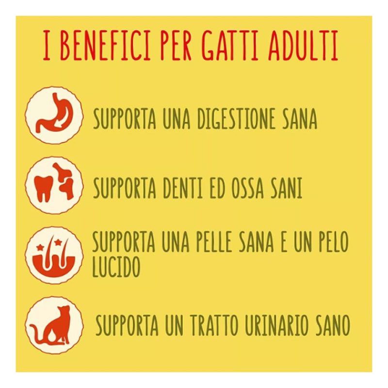 Purina FRISKIES croccantini per gatto adulto al gusto tonno e verdu...