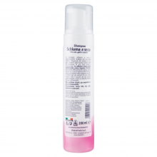 Shampoo schiuma a secco profumo floreale per cani gatti e cuccioli 3 x 200 ml