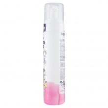 Shampoo schiuma a secco profumo floreale per cani gatti e cuccioli 3 x 200 ml