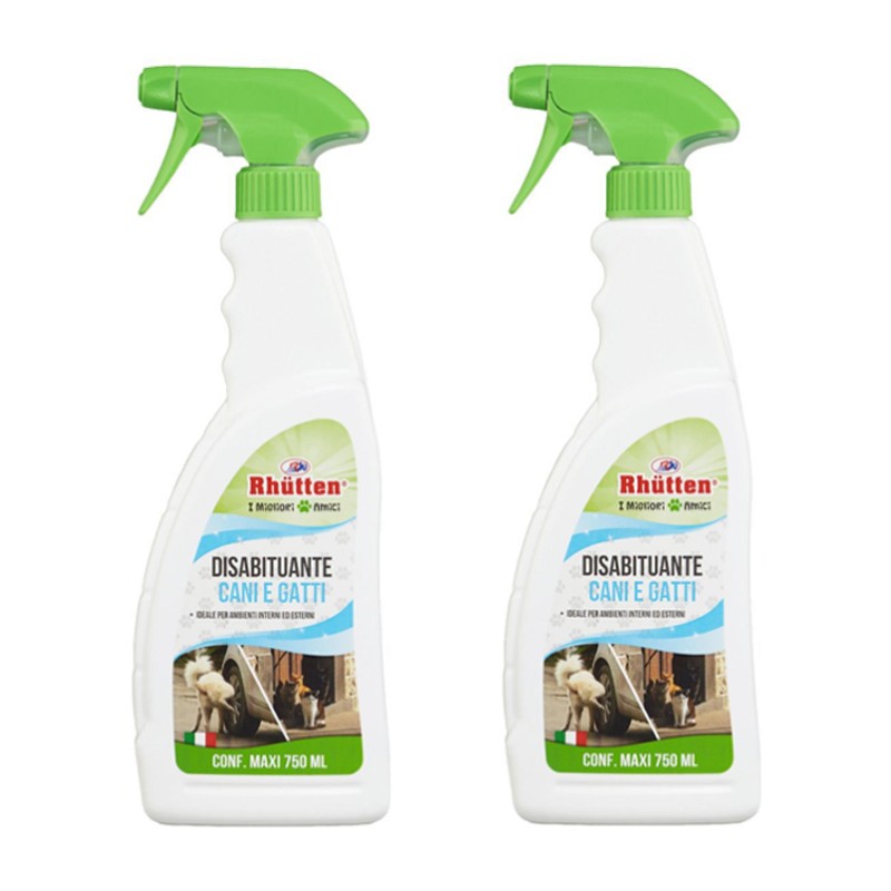 Repellente Disabituante Gatti e Cani Allontana Scaccia Dissuasore Rhutten 2PZ