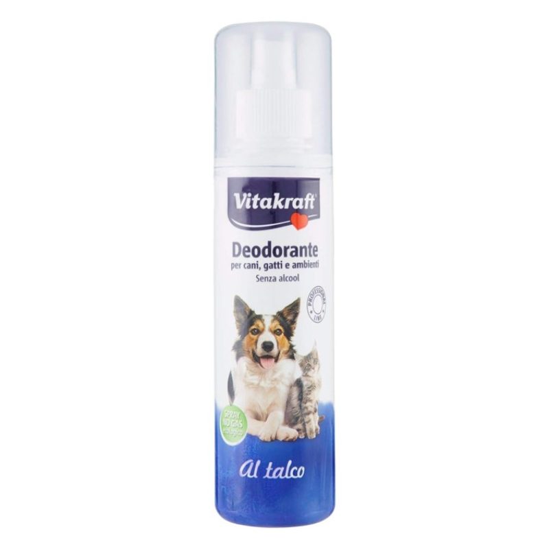 Vitakraft Vitakraft deodorante al talco senza alcool profuma cani e...