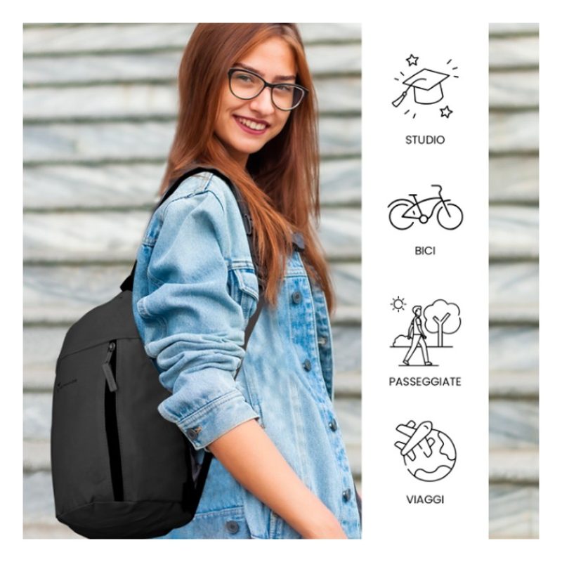 TECHMADE Zaino uomo donna pc portatile da lavoro viaggio scuola uff...