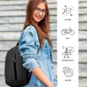 TECHMADE Zaino uomo donna pc portatile da lavoro viaggio scuola uff...