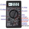Kmt Style Multimetro Digitale Tester Professionale Tascabile con Ca...
