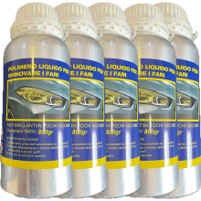 Hongu 5x Polimero Liquido 800 Gr per Lucidatura Fari Auto Kit for c...