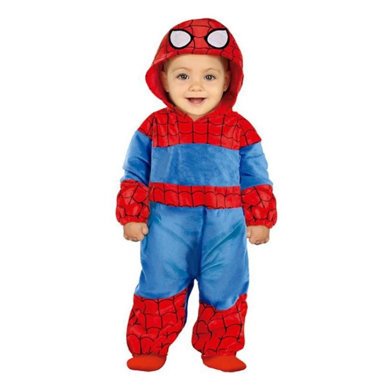 Guirca Costume supereroe carnevale vestito Spiderman neonato Uomo r...