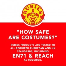 Rubie's Costume Spiderman petto muscoloso e maschera Vestito Carnevale 3-4 anni