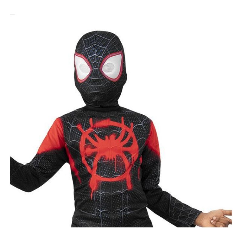 Rubie's Rubie's Costume Spiderman Miles Morales Vestito Spiderverse...