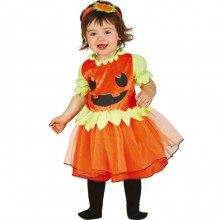 Costume da Baby Zucca di Halloween Vestito per Bambine 12-24 mesi neonata