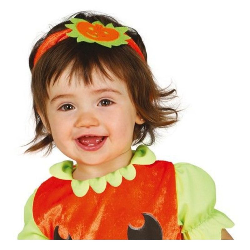 Guirca Costume da Baby Zucca di Halloween Vestito per Bambine 12-24...