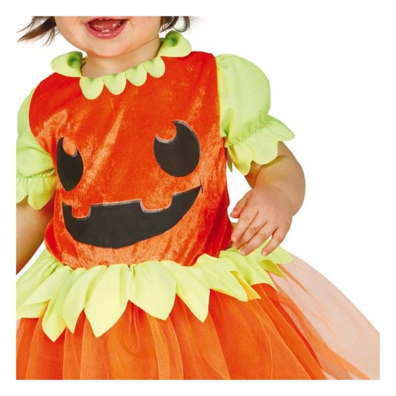 Guirca Costume da Baby Zucca di Halloween Vestito per Bambine 12-24...