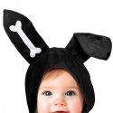 Costume Monster Scheletro coniglio Carnevale Halloween Bimbo 12-24 mesi