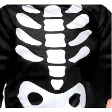 Costume Monster Scheletro coniglio Carnevale Halloween Bimbo 12-24 mesi