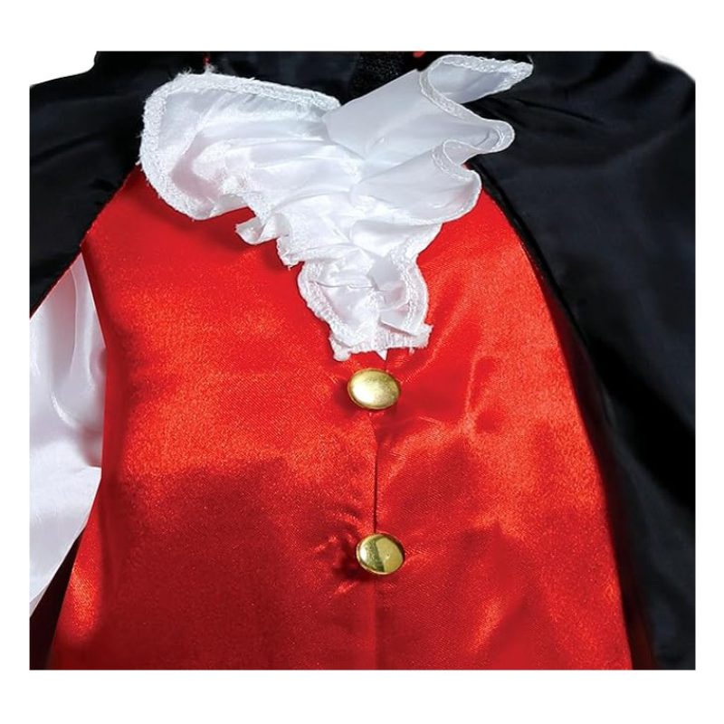 Guirca Costume Dracula Vampiro per Bimbo Bebè Vestito Carnevale Hal...