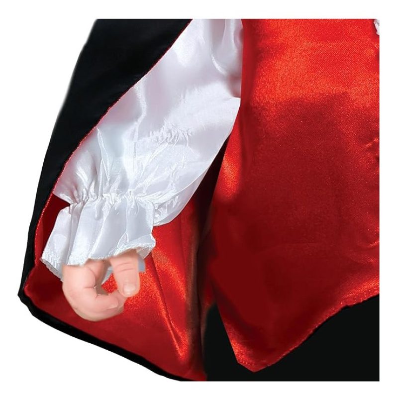 Guirca Costume Dracula Vampiro per Bimbo Bebè Vestito Carnevale Hal...