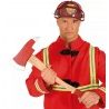 Guirca Costume da pompiere carnevale uomo adulto M/L travestimento ...
