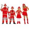 Guirca Costume da pompiere carnevale uomo adulto M/L travestimento ...