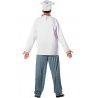 Guirca Guirca Costume Carnevale da Cuoco Taglia M/L Uomo Vestito Uo...
