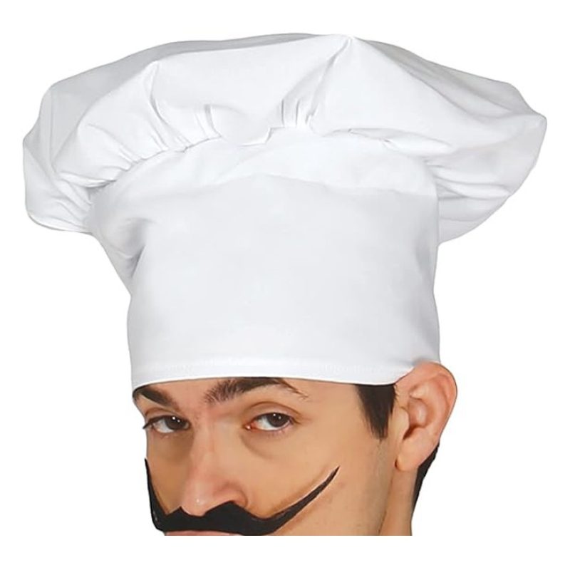 Guirca Guirca Costume Carnevale da Cuoco Taglia M/L Uomo Vestito Uo...