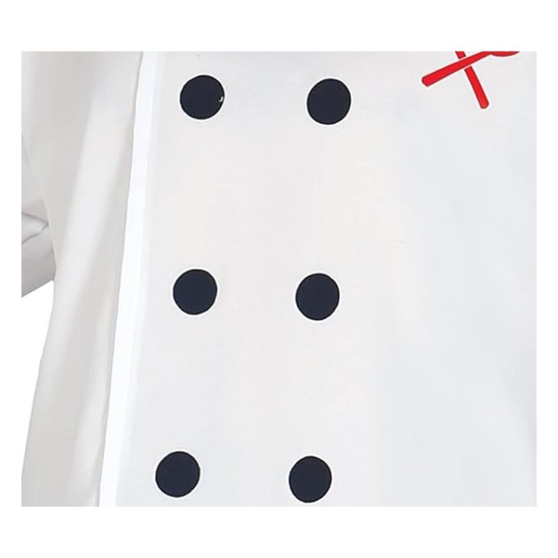 Guirca Guirca Costume Carnevale da Cuoco Taglia M/L Uomo Vestito Uo...